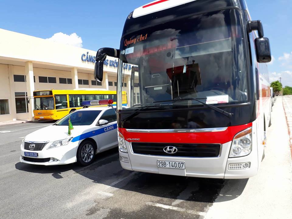 Xe Quảng An 1 đồng hành cùng LG