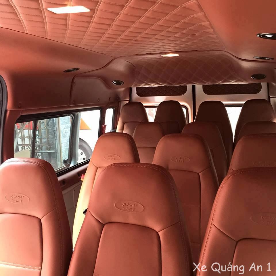 Xe Quảng An 1 -  nội thất 16 chỗ